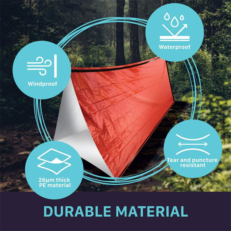 Outdoor Survival PE sleeping bag