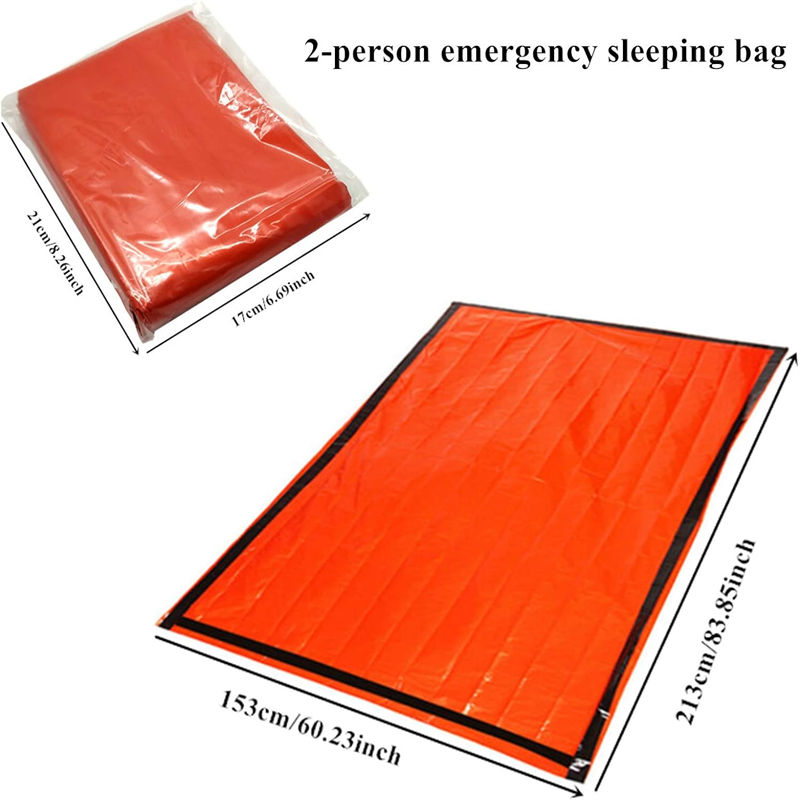 83.85 x 60.23 inches Disaster Relief Sleeping Bag