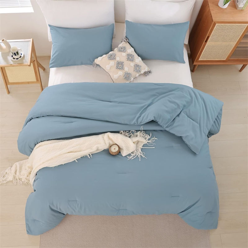 United Nations Donation Pale Blue Bedding