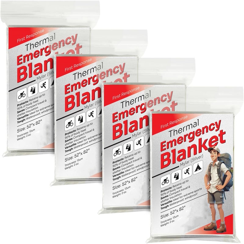 Weatherproof Civil Disaster Relief Survival Blanket