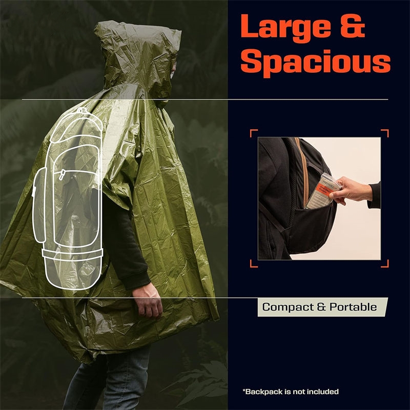 Refugee Rescue Tough Raincoat