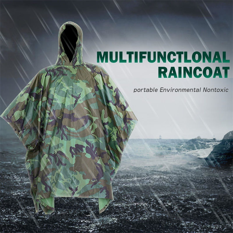 Military Multifunctional Raincoat