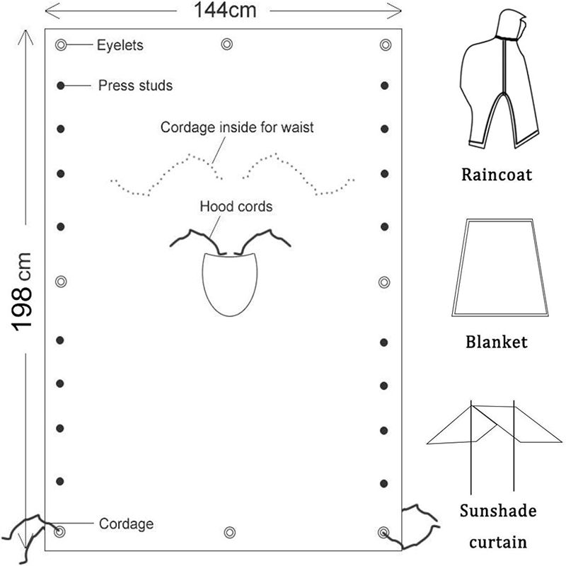 Military High quality Raincoat