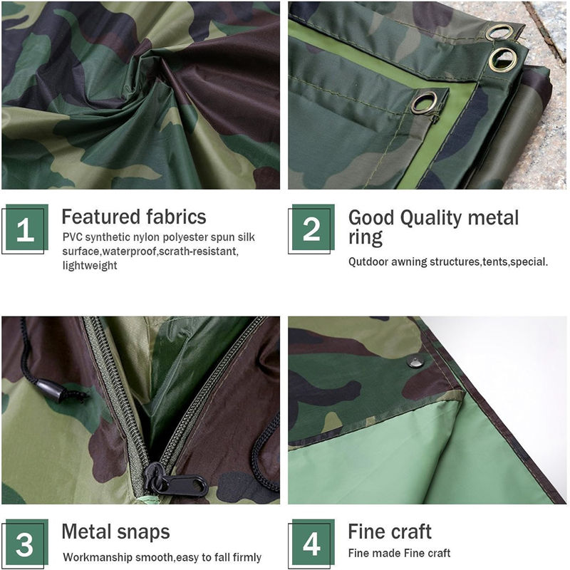 144 x 198 cm Military Raincoat