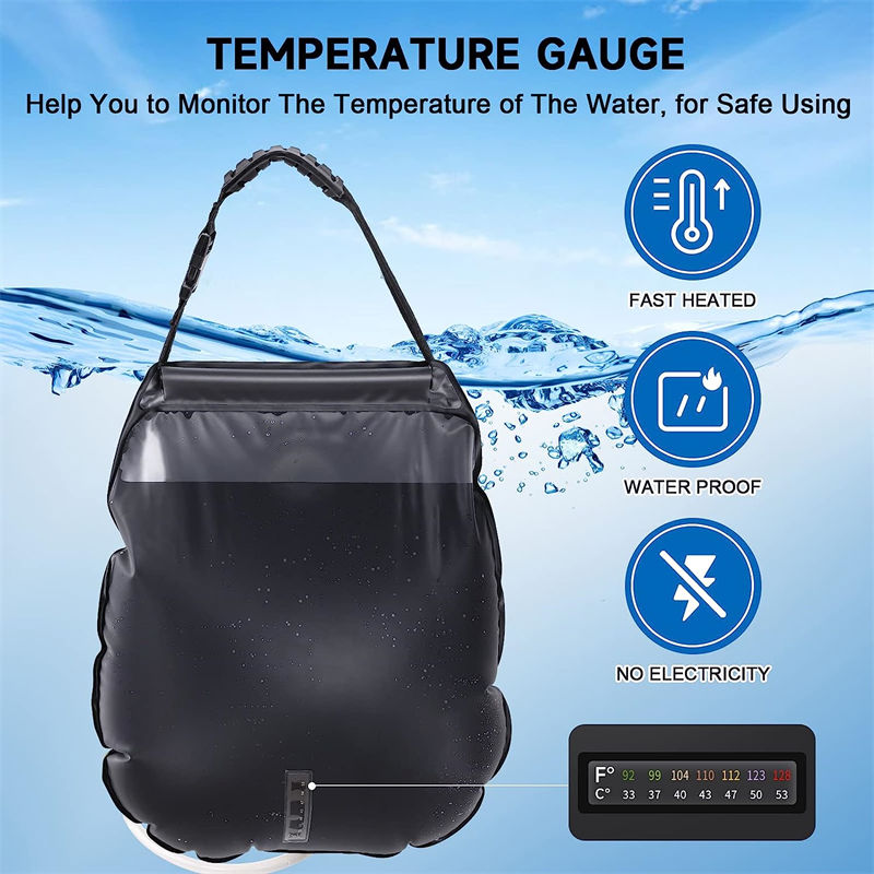 Portable Emergency Rescue Shower Bag