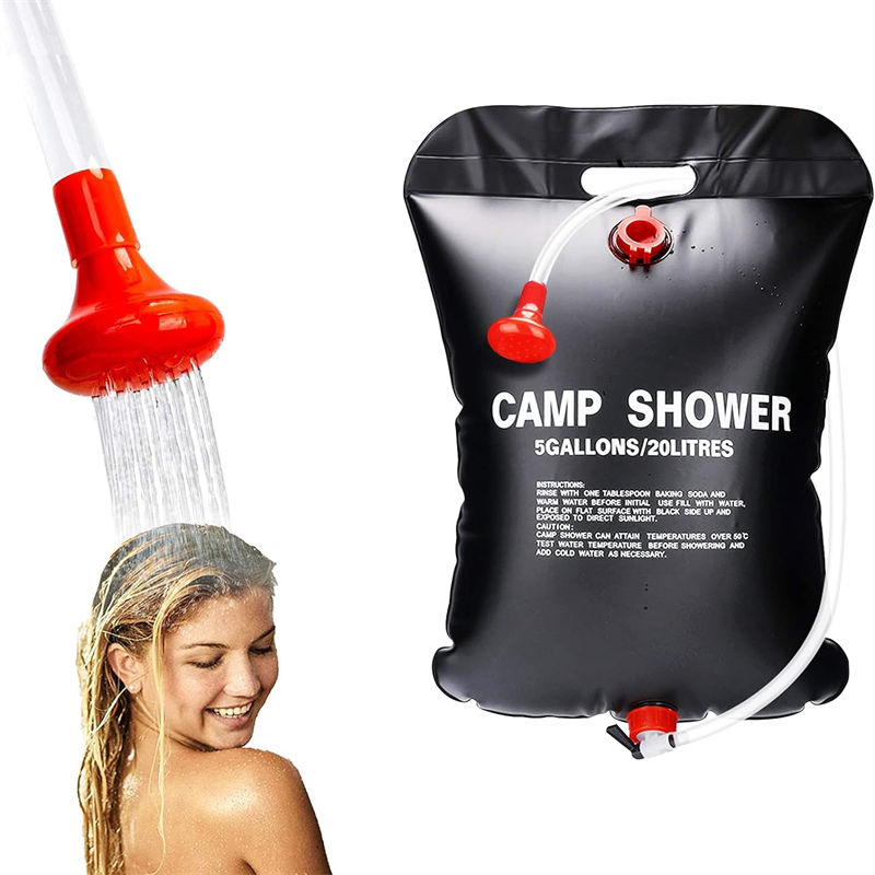 15.7*23.6 inch Outdoor Survival Shower Bag