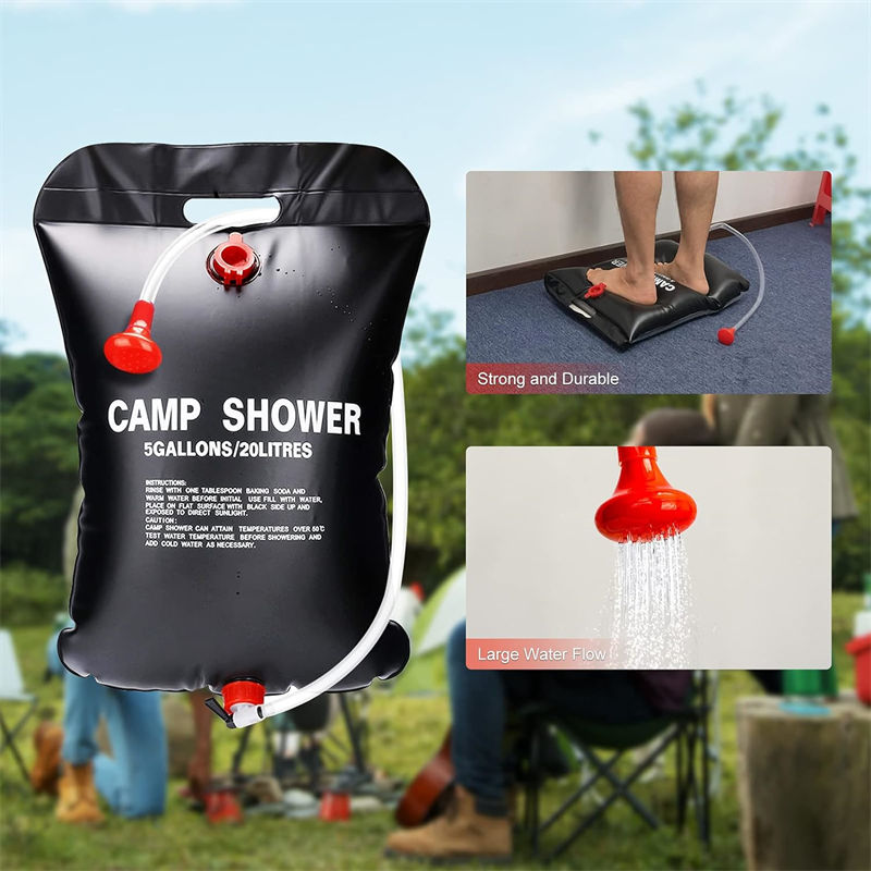 40*60cm Outdoor Survival Shower Bag 