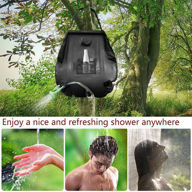 including hose Refugee Rescue Solar Shower bag