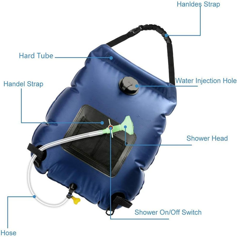 Provide Relief Hanging hook sling Shower bag