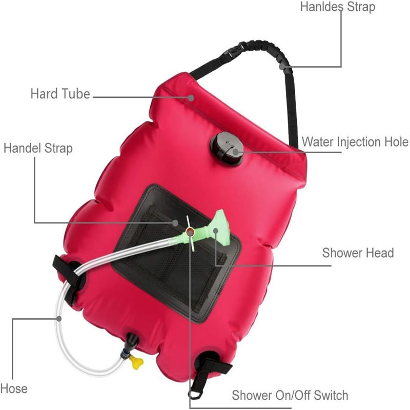 with shower head Rescue Equipment Shower bag