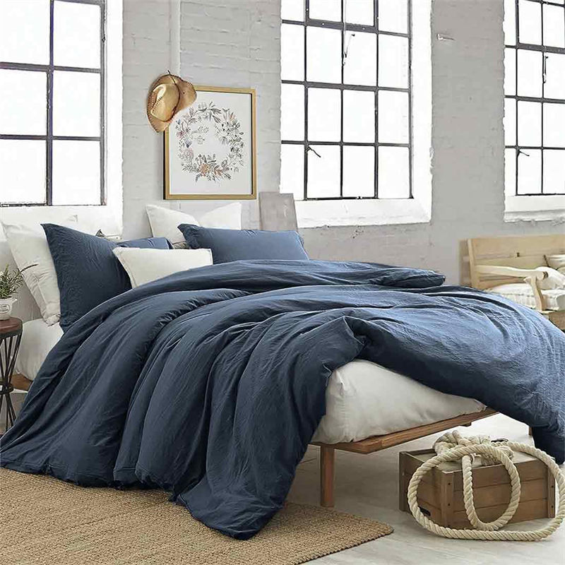 Dark Blue Emergency Supplies Comforter Set