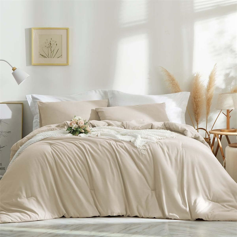 Buy Cheap Disaster Emergency Beige Bedding Sets