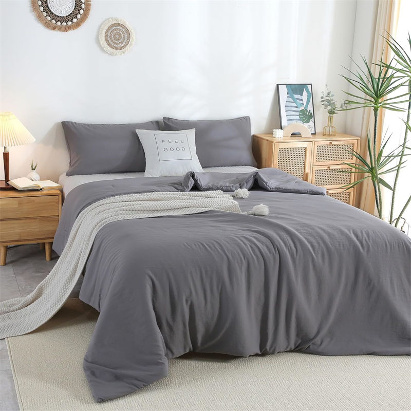 Emergency Survival Dark Grey Bedding Sets