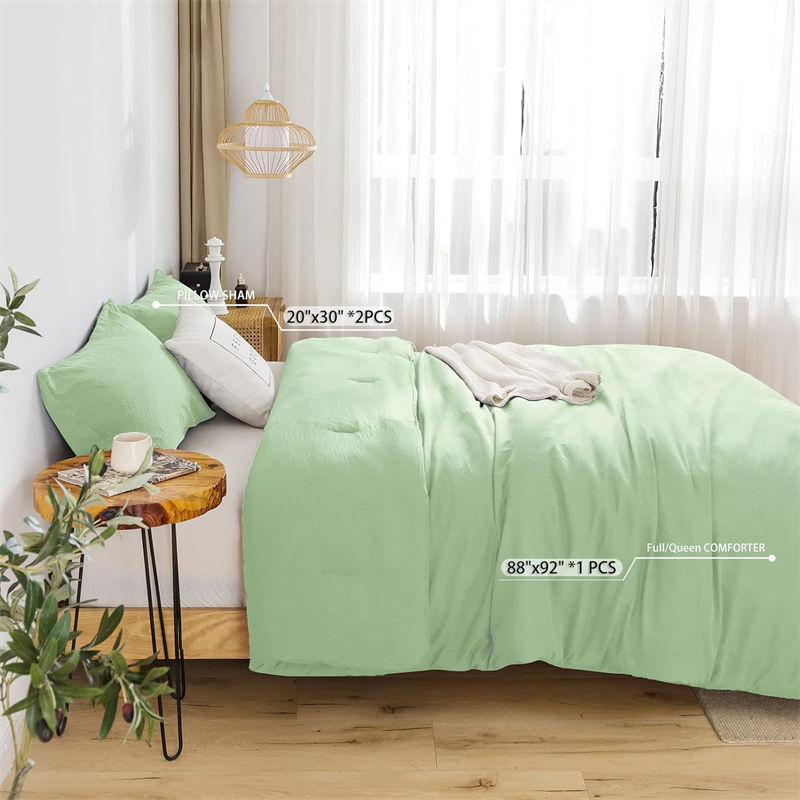 Charitable Donations Discoun Light Green Bedding