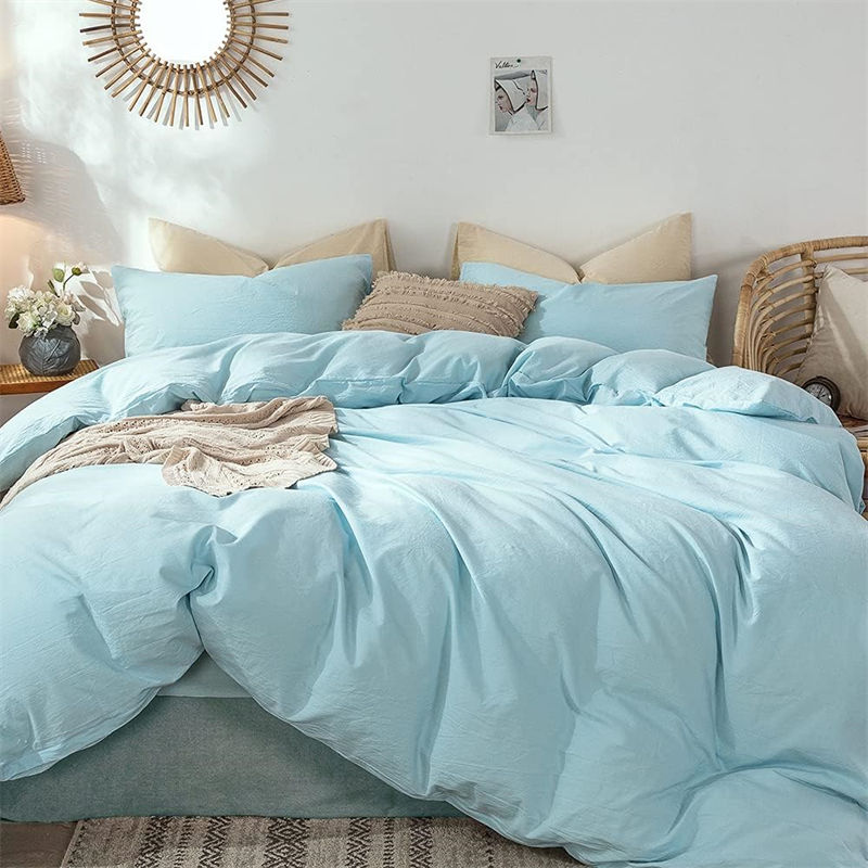 Light Blue Provide Relief Good Price Bedding Sets