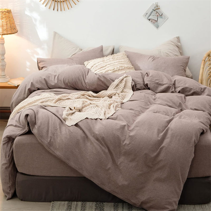 Mauve Brown Emergency Relief Bedding