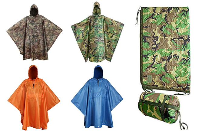 Emergency Survival Multipurpose Raincoat