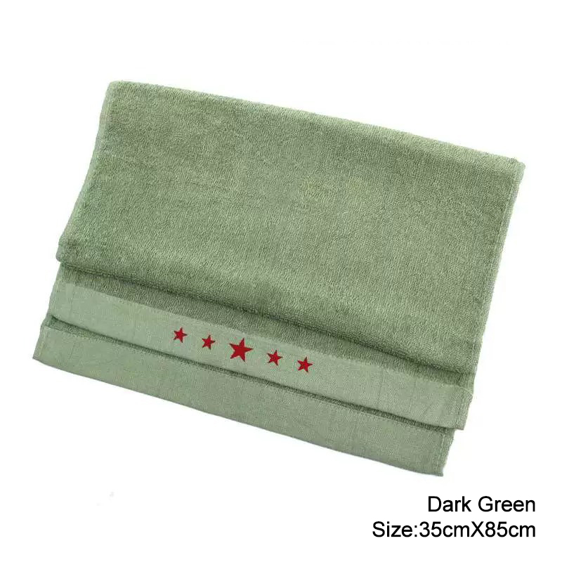 Army Cheap Price Softness Bath Towel