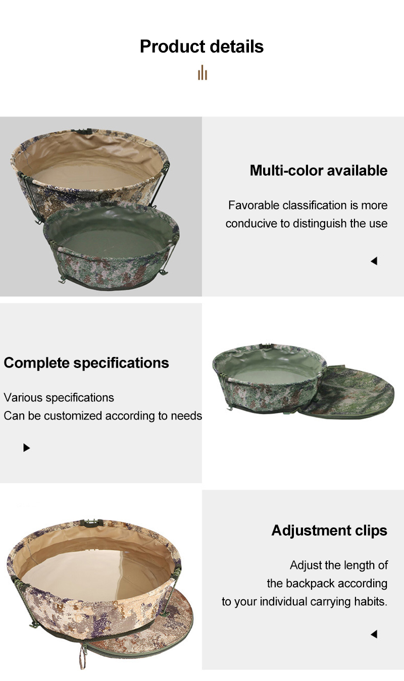 high-quality government reserve supplies folding basin