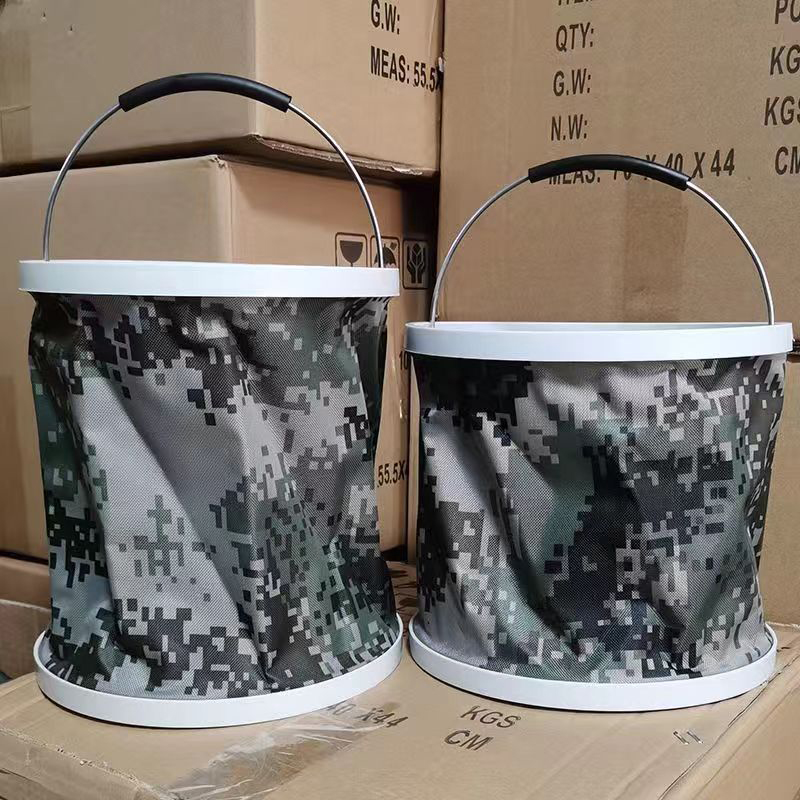 military environment-resistant folding bucket