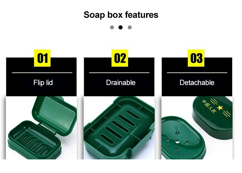 Compact Size Government Reserve Supplies Soap Box