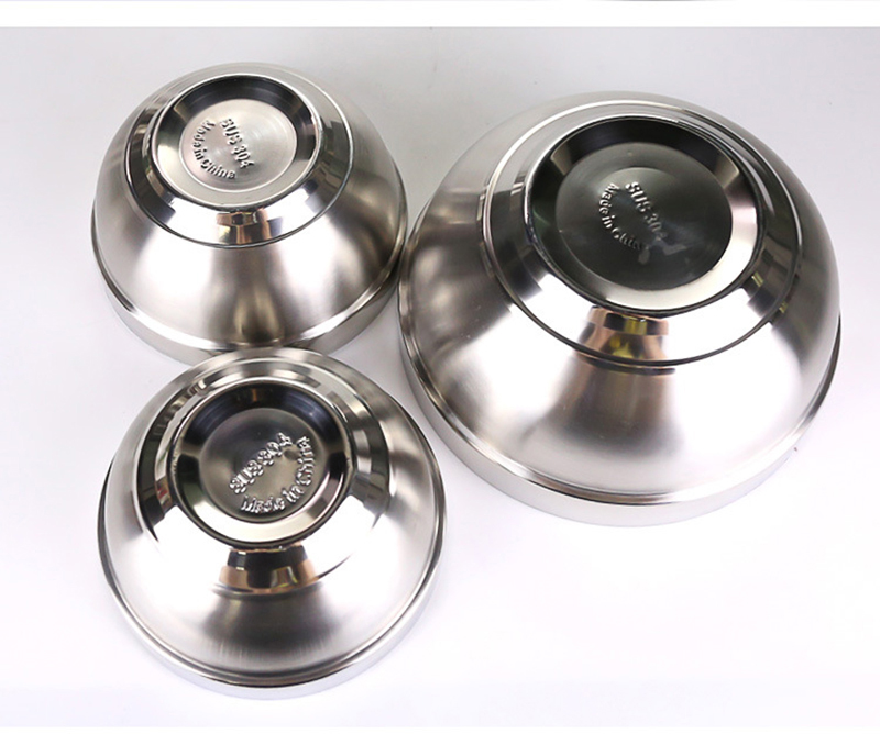 Emergency Kit Stainless Steel Bowl for Emergency Relief Supplies 