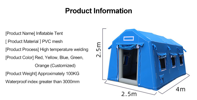 Durable Government Reserves Inflatable Tent