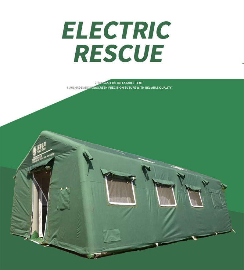 Easy-to-use Emergency Rescue Dedicated Inflatable Tent