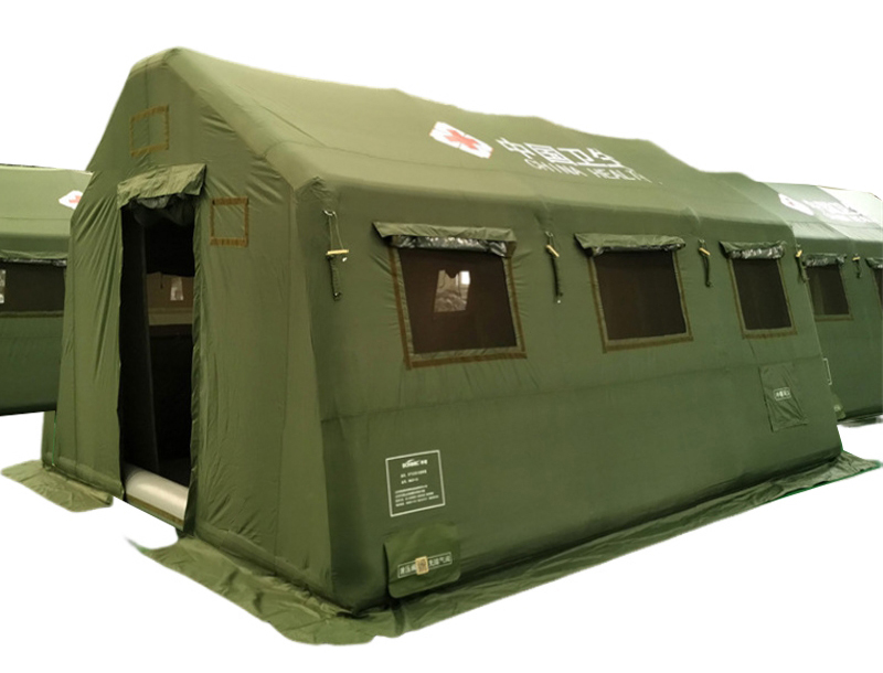 Easy-to-use Army Emergency Inflatable Tent