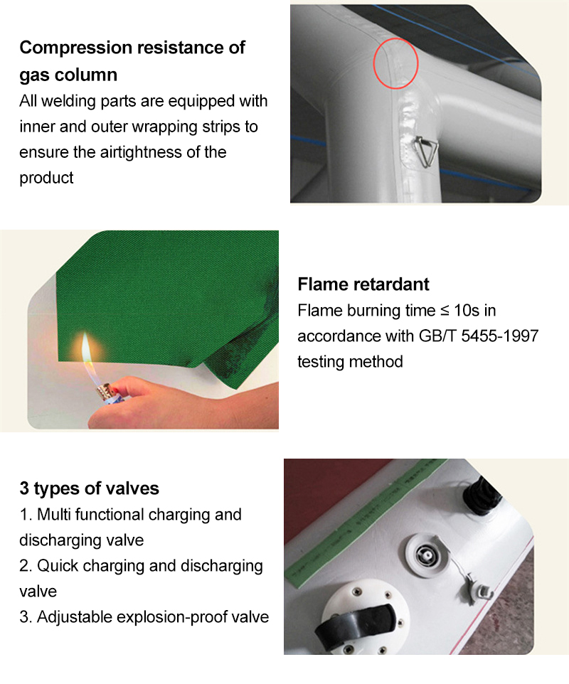 Advanced Emergency Dormitory Materiel Inflatable Tent