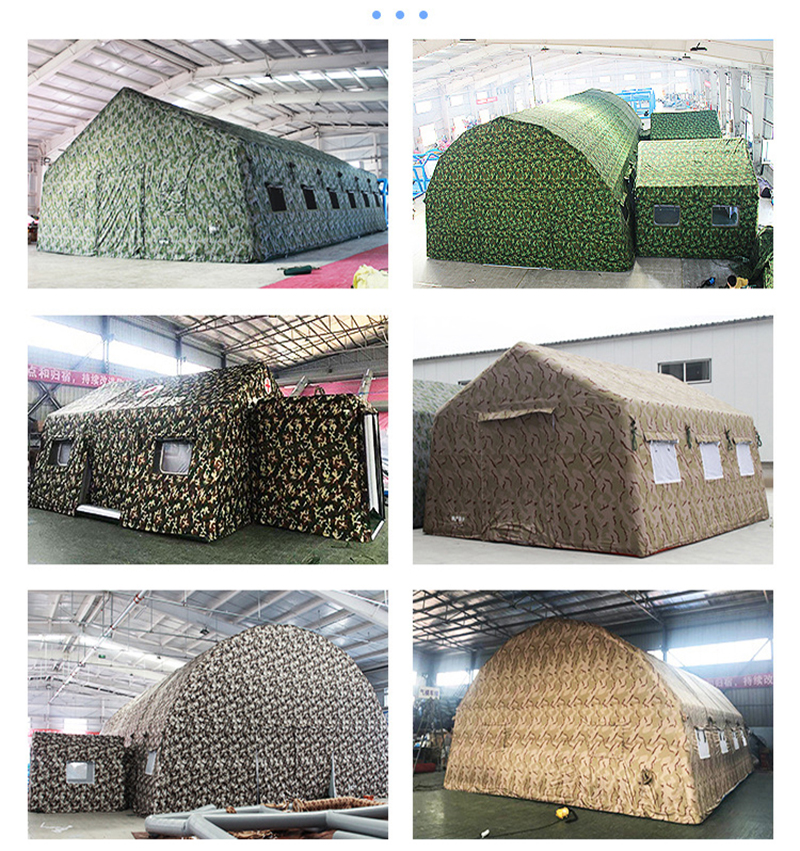 High-quality Emergency Dormitory Materiel Inflatable Tent