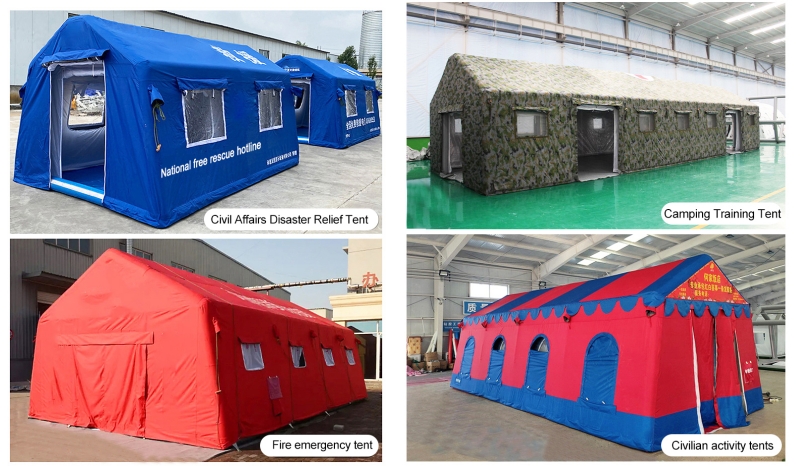 Dependable Emergency Relief Rescue Inflatable Tent