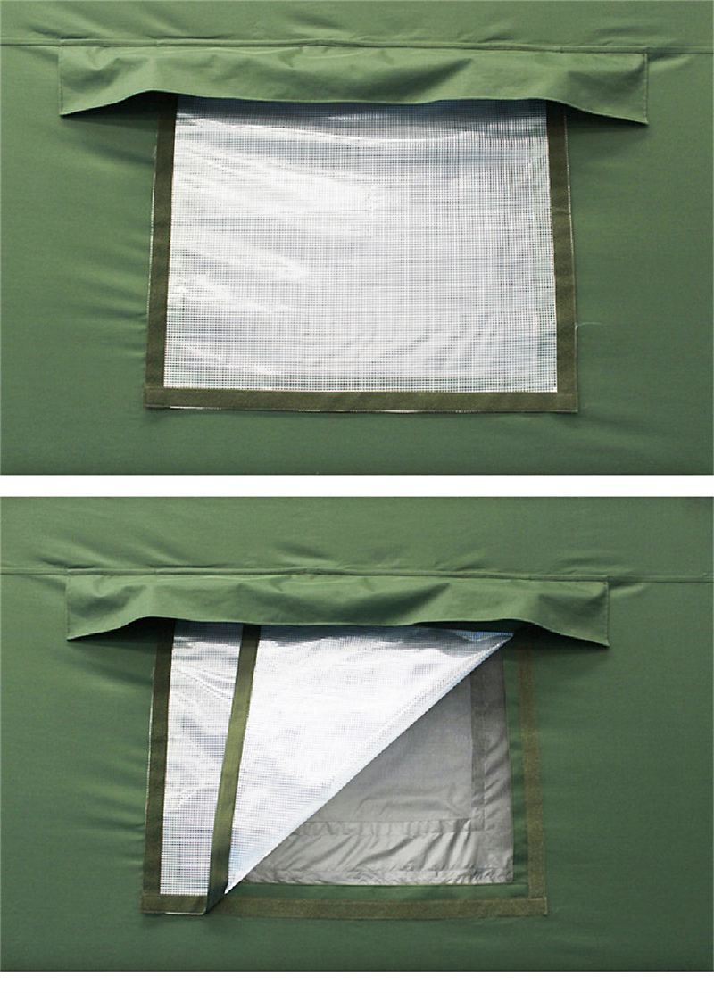 Typhoon - rescue modular dark - Green inflatable tent