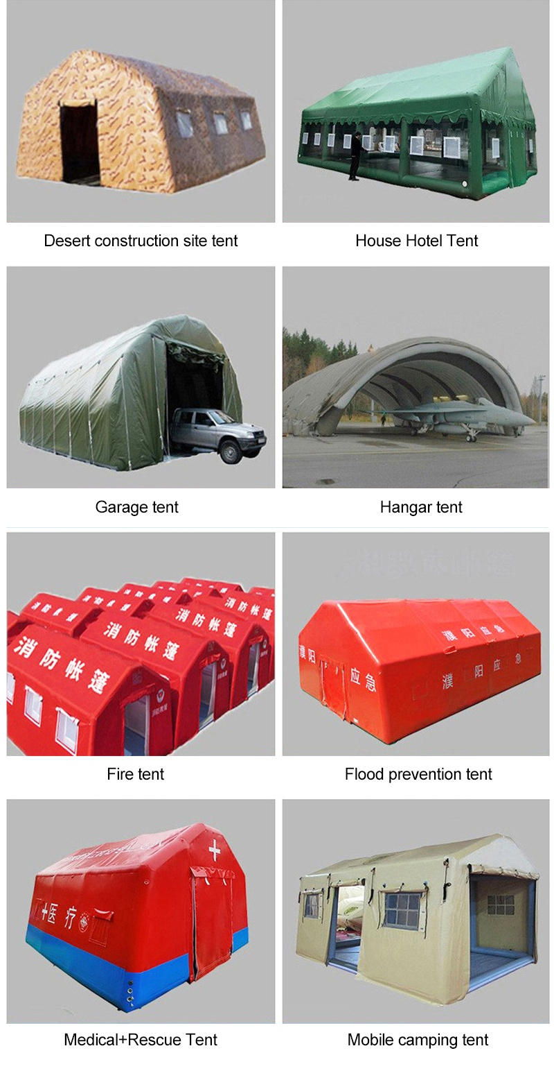 Durable Government Reserve Supplies Inflatable Tent