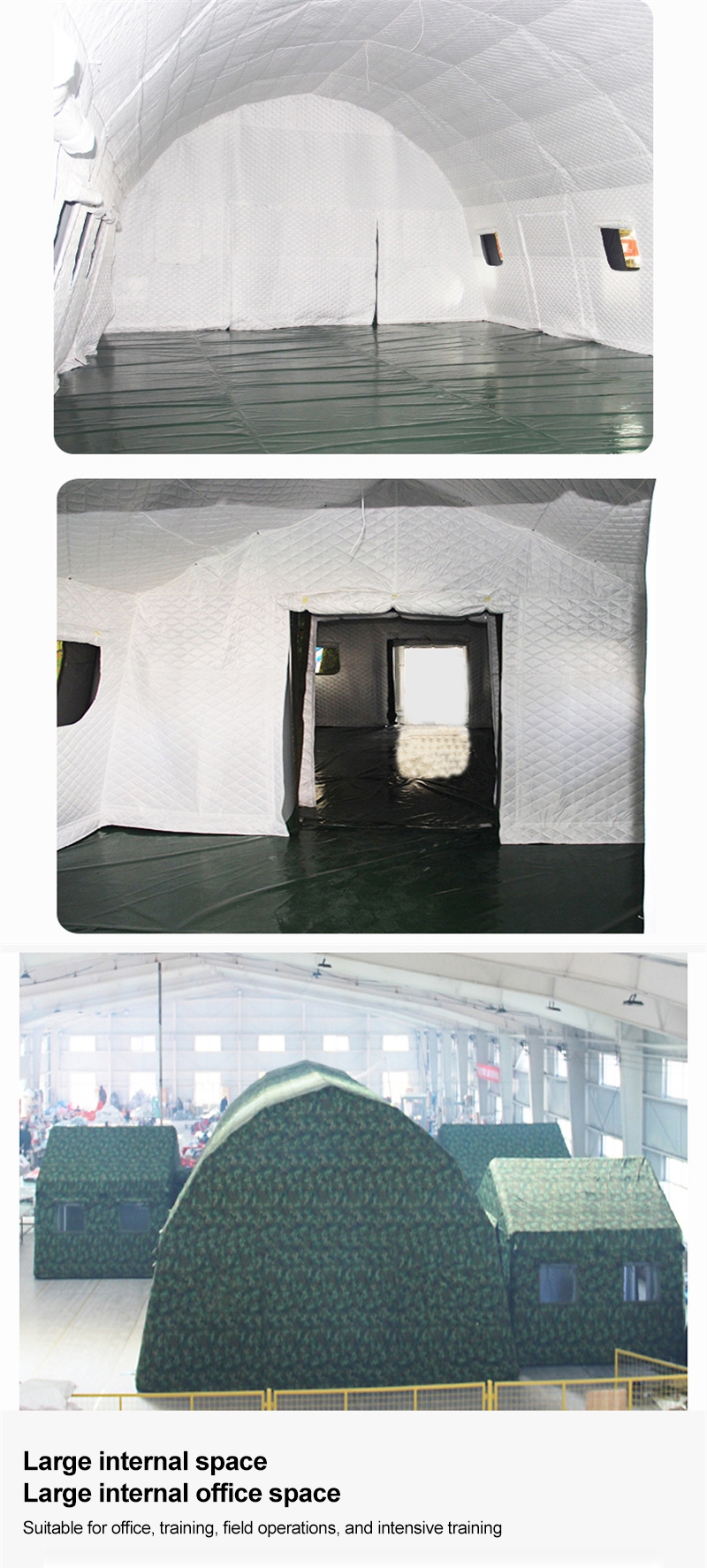 Emergency Warmth Inflatable Tent Supplies