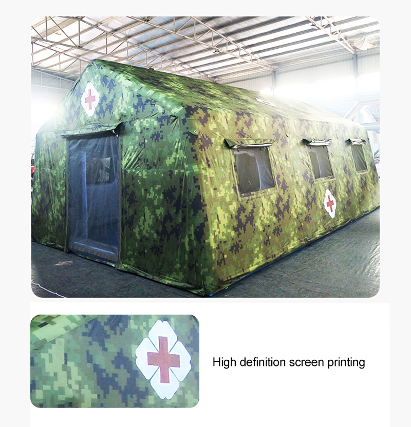 Providing Emergency Disaster Relief Supplies Inflatable Tent