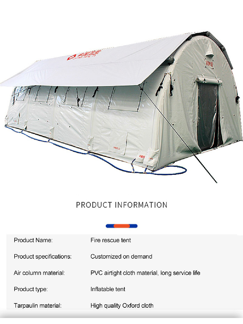 High-quality Emergency Disaster Relief Supplies Inflatable Tent