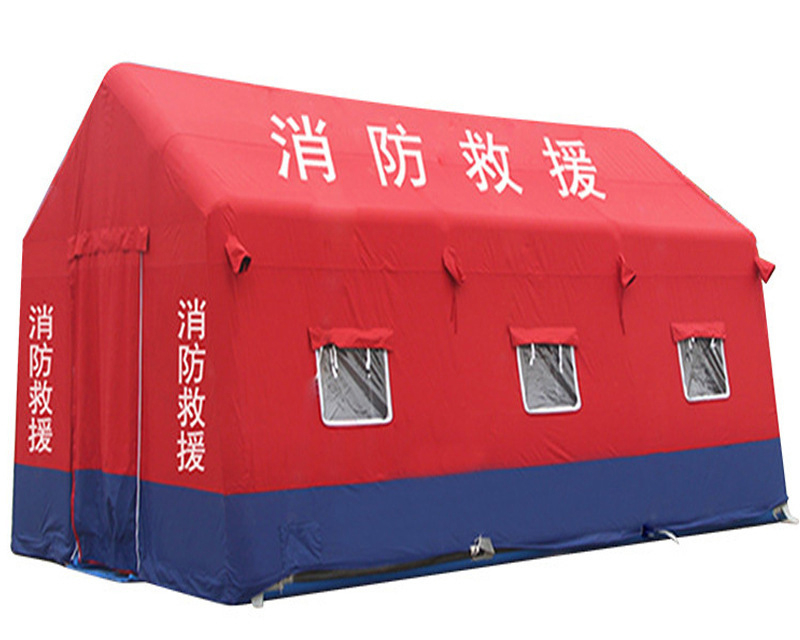 Fire rescue disaster sturdy inflatable tent