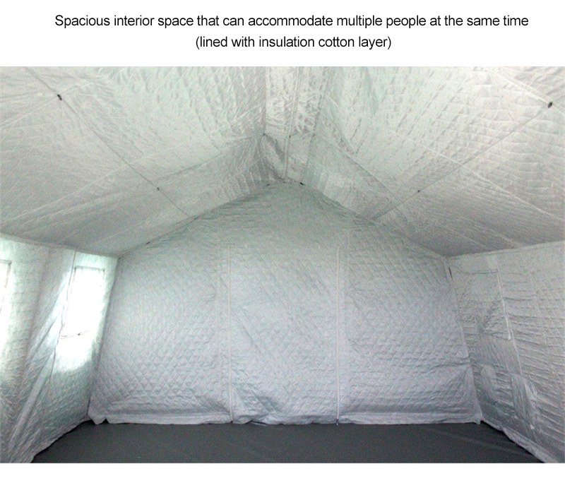 High-quality inflatable tent for fire rescue disaster