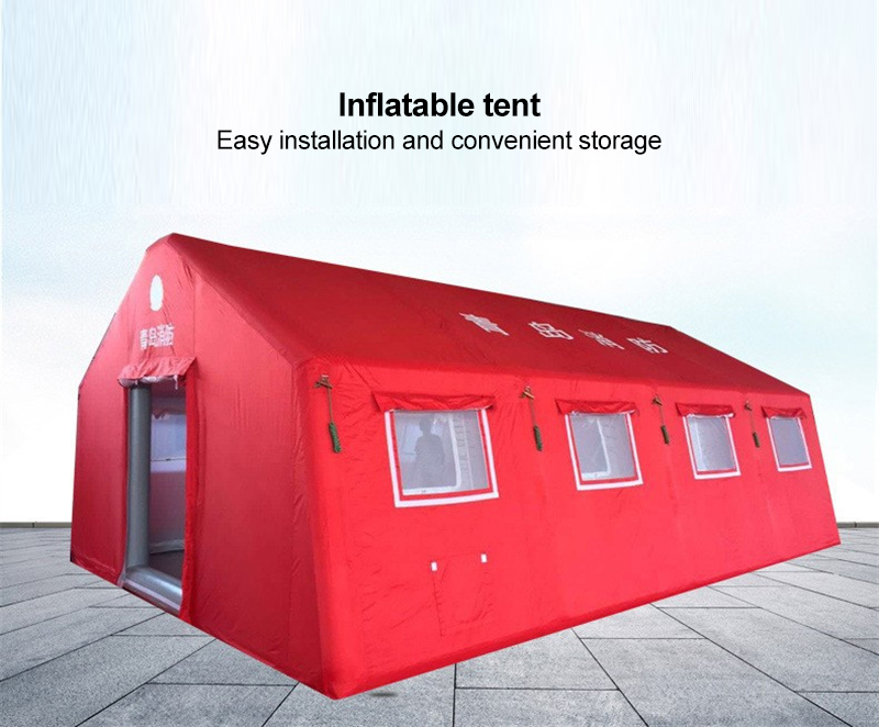 Fire Relief Rescue Inflatable Tent Resilient