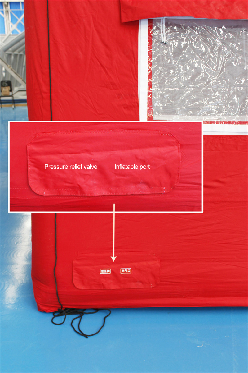 Fire Relief Rescue Inflatable Tent Easy-to-use