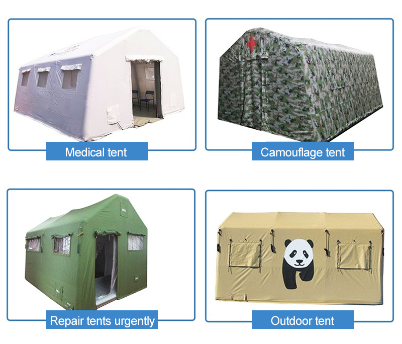 Fire Relief Rescue Inflatable Tent Decontamination