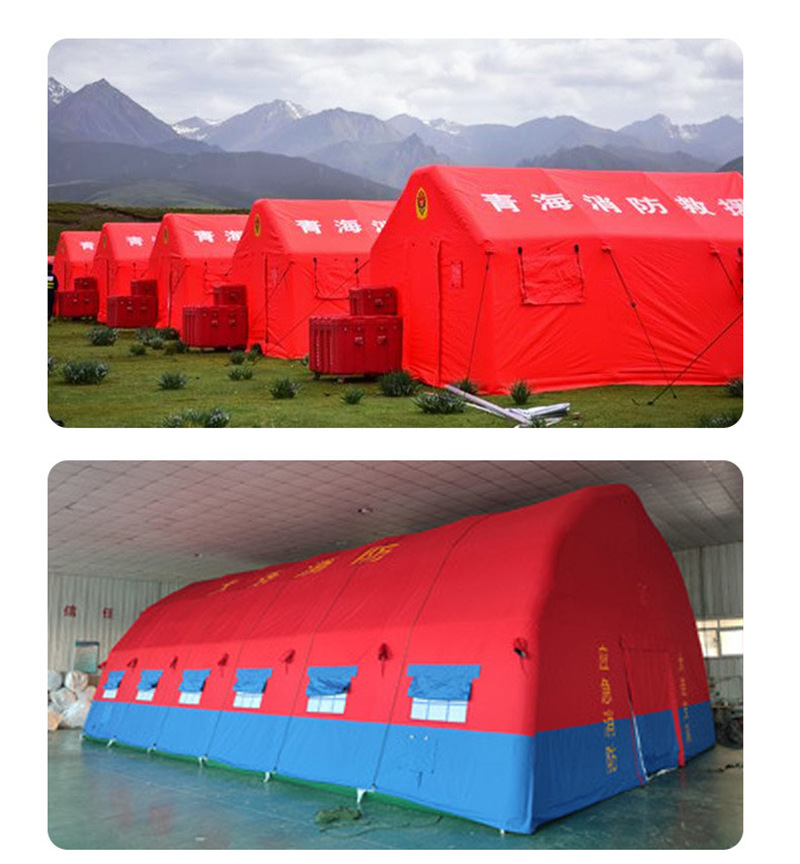 Fire Civil Disaster Relief Inflatable Tent Essential