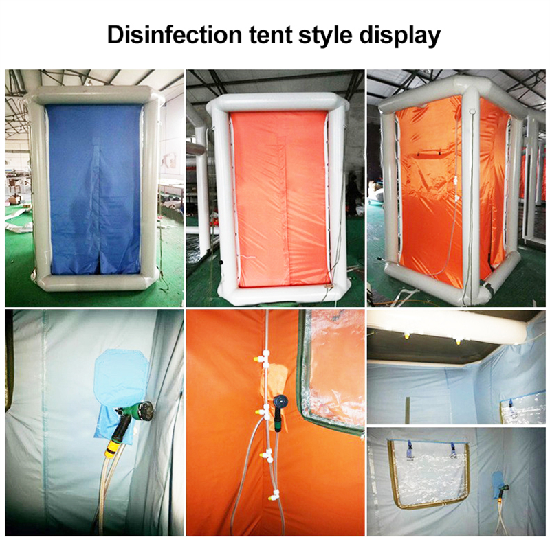 Functional Disaster Emergency Decontamination Inflatable Tent