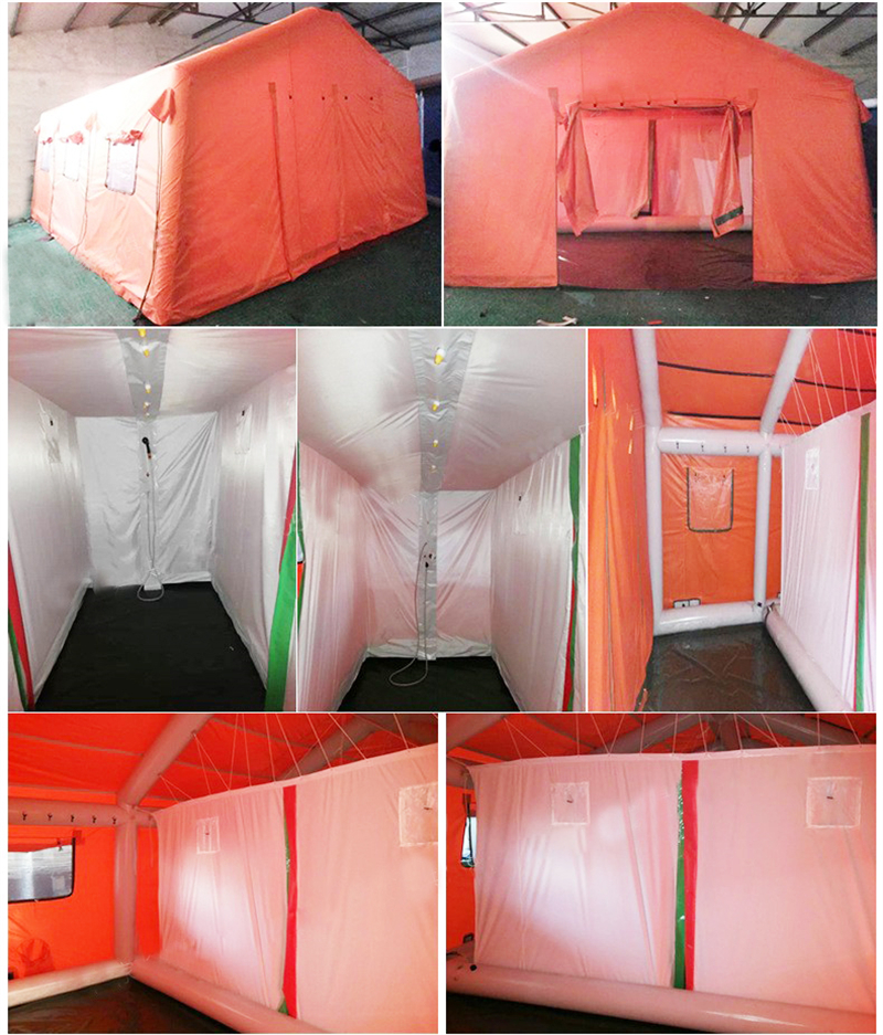 Reliable Refugee Rescue Decontamination Inflatable Tent