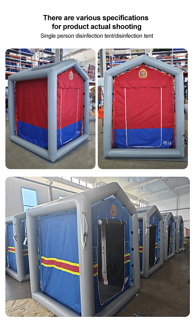 Essential Flood Relief Decontamination Inflatable Tent