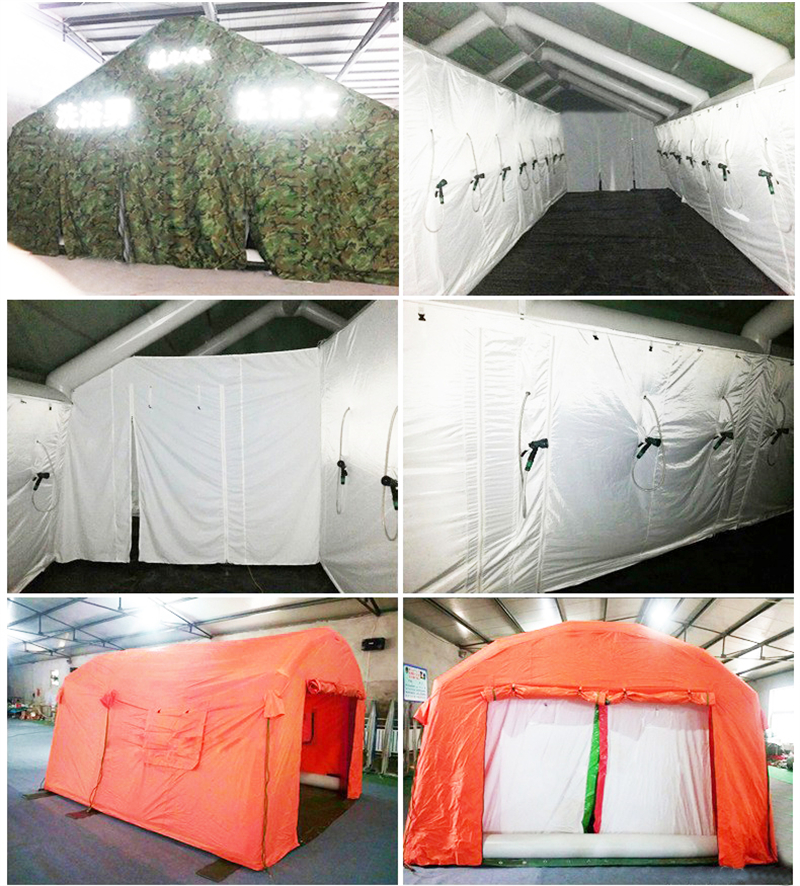 Easy-to-use Flood Relief Decontamination Inflatable Tent