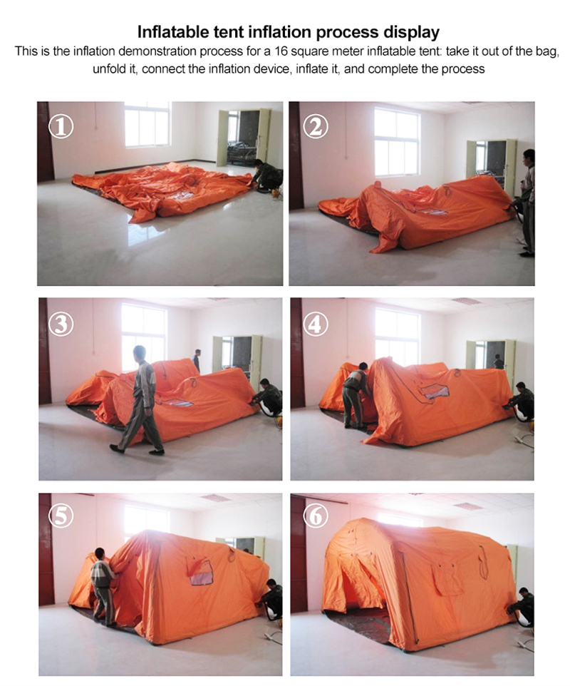 High-quality Emergency Response Decontamination Inflatable Tent