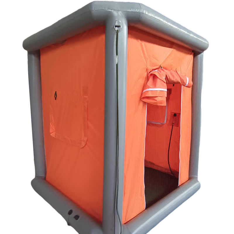 Easy-to-use Emergency Response Decontamination Inflatable Tent