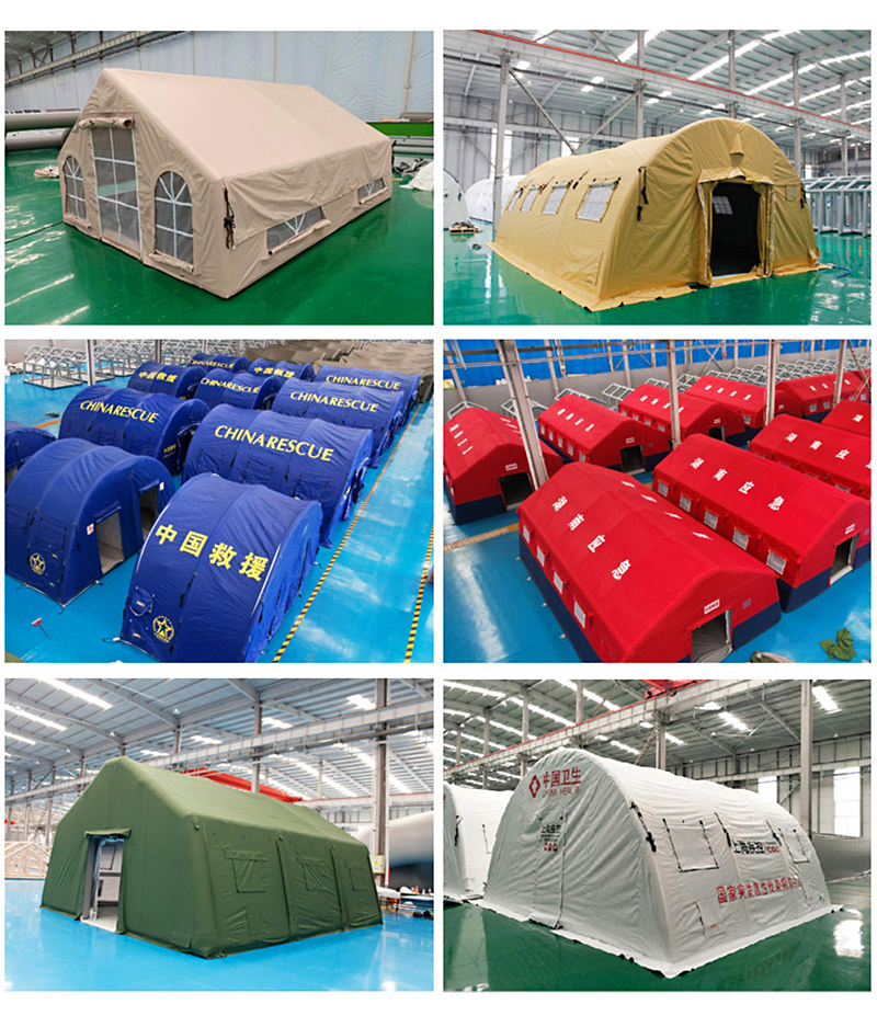 Compact Emergency Disaster Relief Inflatable Tent